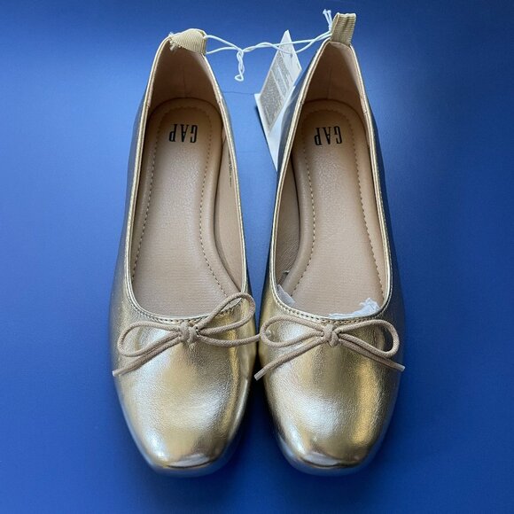 GAP Gold Flats with Bow Detail - Picture 10 of 10